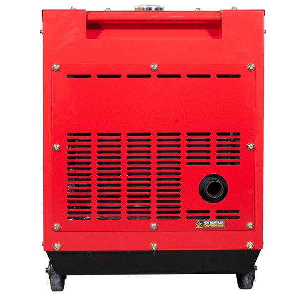 Groupe électrogène diesel ITC Power 8000D-T RED EDITION 7900 KVA
