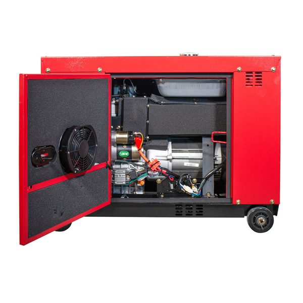 Generador de Diésel ITC Power 8000D-T RED EDITION 7900 KVA
