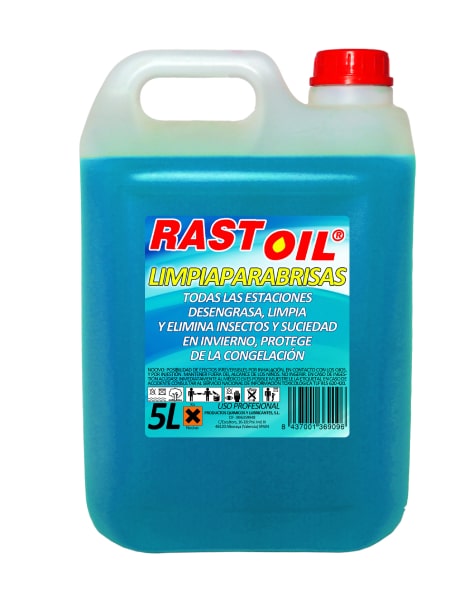 RASTOIL WINDSHIELD WIPER 5 Liters - Pack 4 units